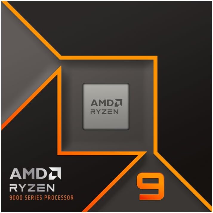 AMD Ryzen 9 9900X 12-Core 24-Thread Desktop Processor - Socket AM5 (100001403WOF)