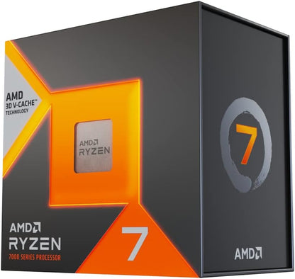 AMD Ryzen 7 7800X3D 8-Core 16-Thread Desktop Processor with 3D V-Cache - Socket AM5 (100000910WOF)