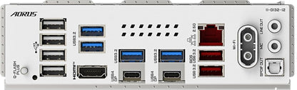 Gigabyte X870E AORUS ELITE WIFI7 ICE White Flagship AMD Ryzen AM5 ATX Motherboard (X870E AORUS ELITE WIFI7 ICE)