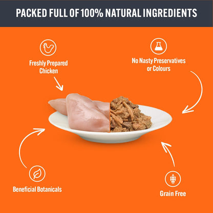 HiLife It's Only Natural – The Big Chicken One in Jelly – 32 x 70g