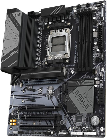 GIGABYTE B650 Eagle AX Motherboard (Socket AM5, ATX, DDR5, Wi-Fi 6E, PCIe 5.0)