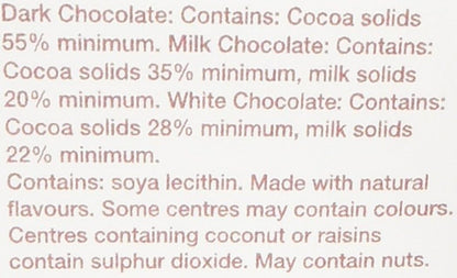 Hamiltons Burgundy Luxury Belgian Ballotin – 24 Handmade Chocolates, 280g
