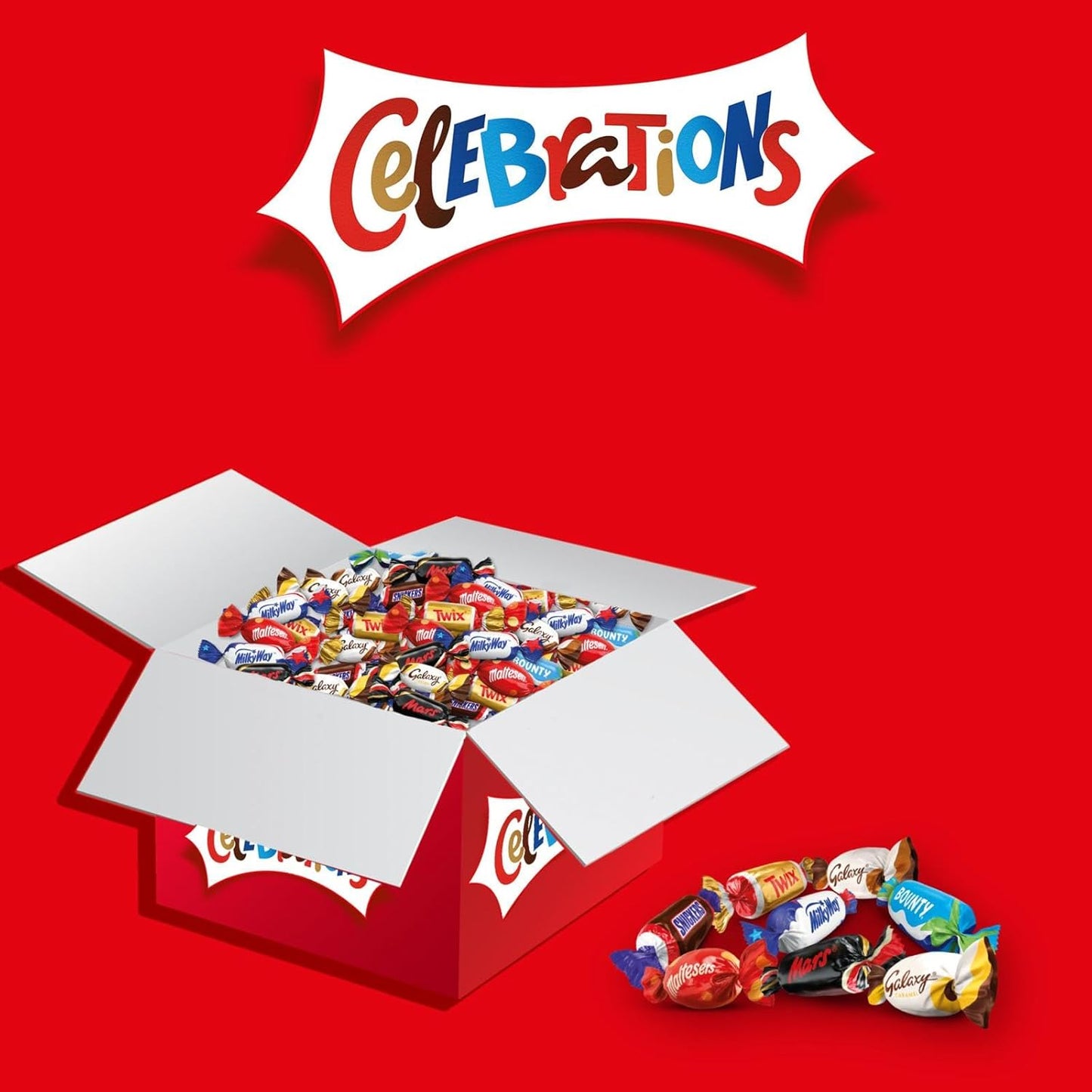 Celebrations Assorted Milk Chocolate Sharing Box – 2.432kg Bulk Pack