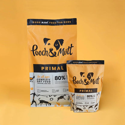 Pooch & Mutt Primal High Protein Dry Dog Food – Lamb & Ostrich 10KG | Grain-Free & Joint Support