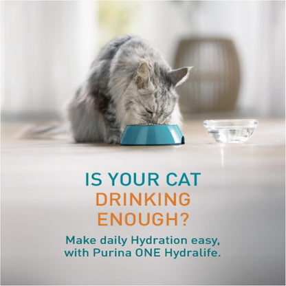 PURINA ONE HYDRALIFE Cat Hydration Drink – Chicken 6 x 50g Pack of 8
