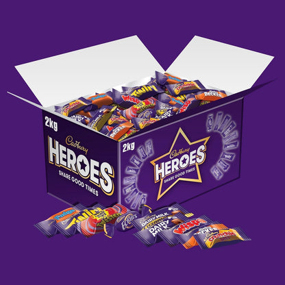 Cadbury Heroes Chocolate Bulk Share Box, 2kg