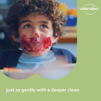 WaterWipes Sensitive+ Baby & Toddler Wipes – 12 Pack | 99.9% Purified Water | Unscented