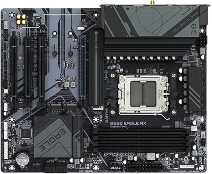 GIGABYTE B650 Eagle AX Motherboard (Socket AM5, ATX, DDR5, Wi-Fi 6E, PCIe 5.0)