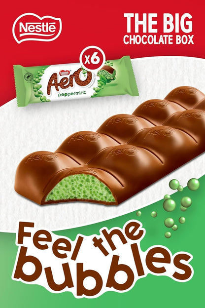 Nestlé Big Chocolate Box 30 Bars – Assorted Chocolate Bars Multipack, KitKat, Aero, Yorkie & Munchies, 1.3kg