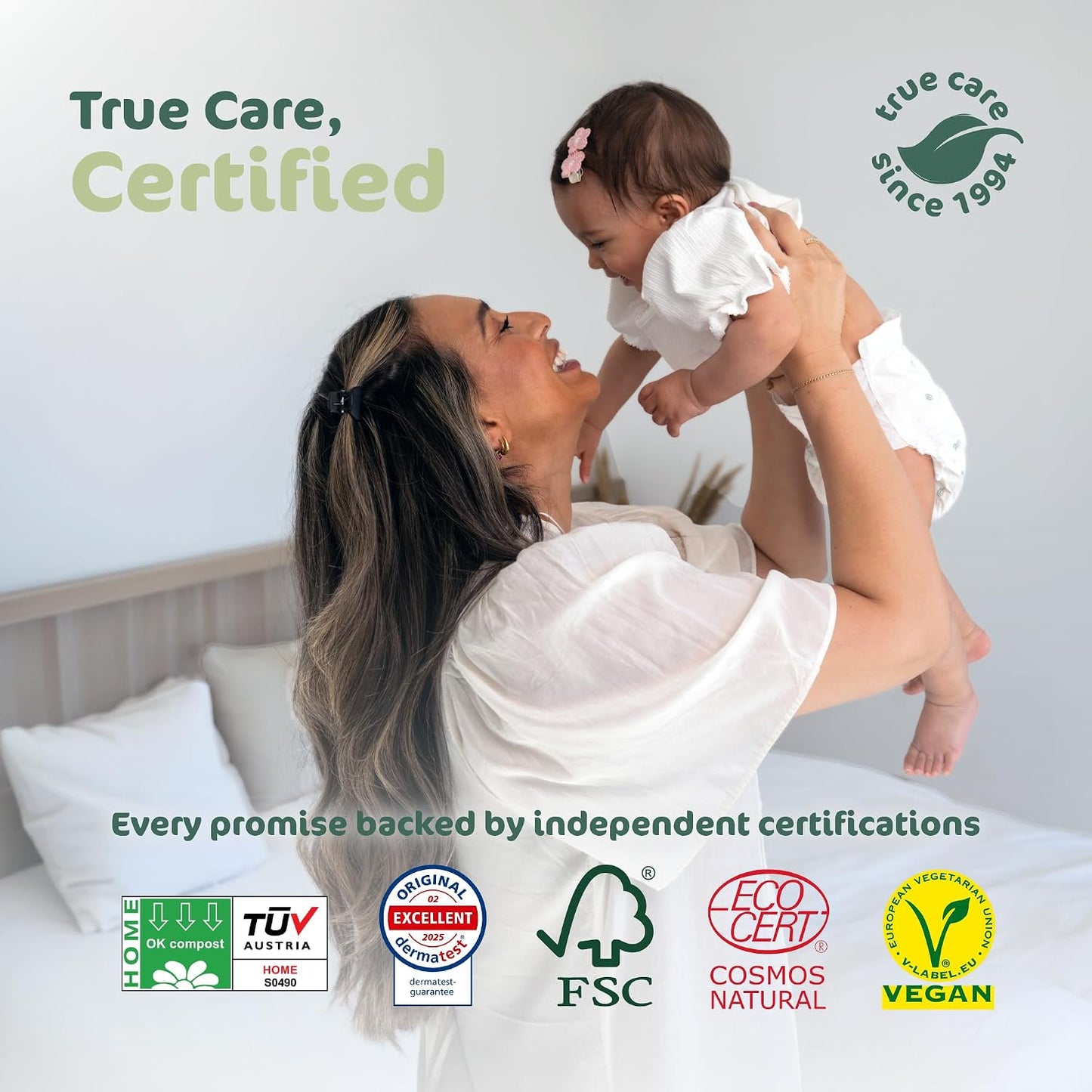 Naty Baby Wipes – 98% Purified Water, Hypoallergenic, Plastic Free & Compostable, Fragrance Free, 672 Wipes