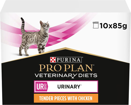 PRO PLAN VETERINARY DIETS UR Urinary Chicken Wet Cat Food – 40 x 85g