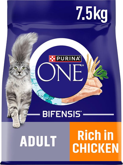 PURINA ONE Adult Dry Cat Food – Rich in Chicken 7.5KG