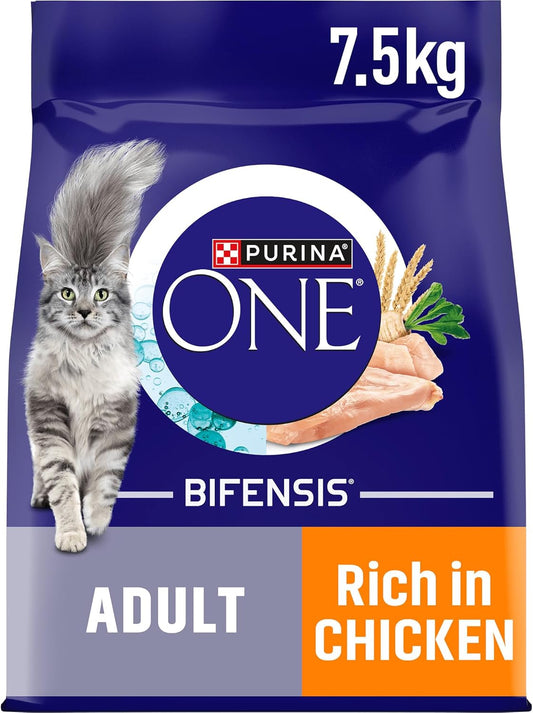 PURINA ONE Adult Dry Cat Food – Rich in Chicken 7.5KG
