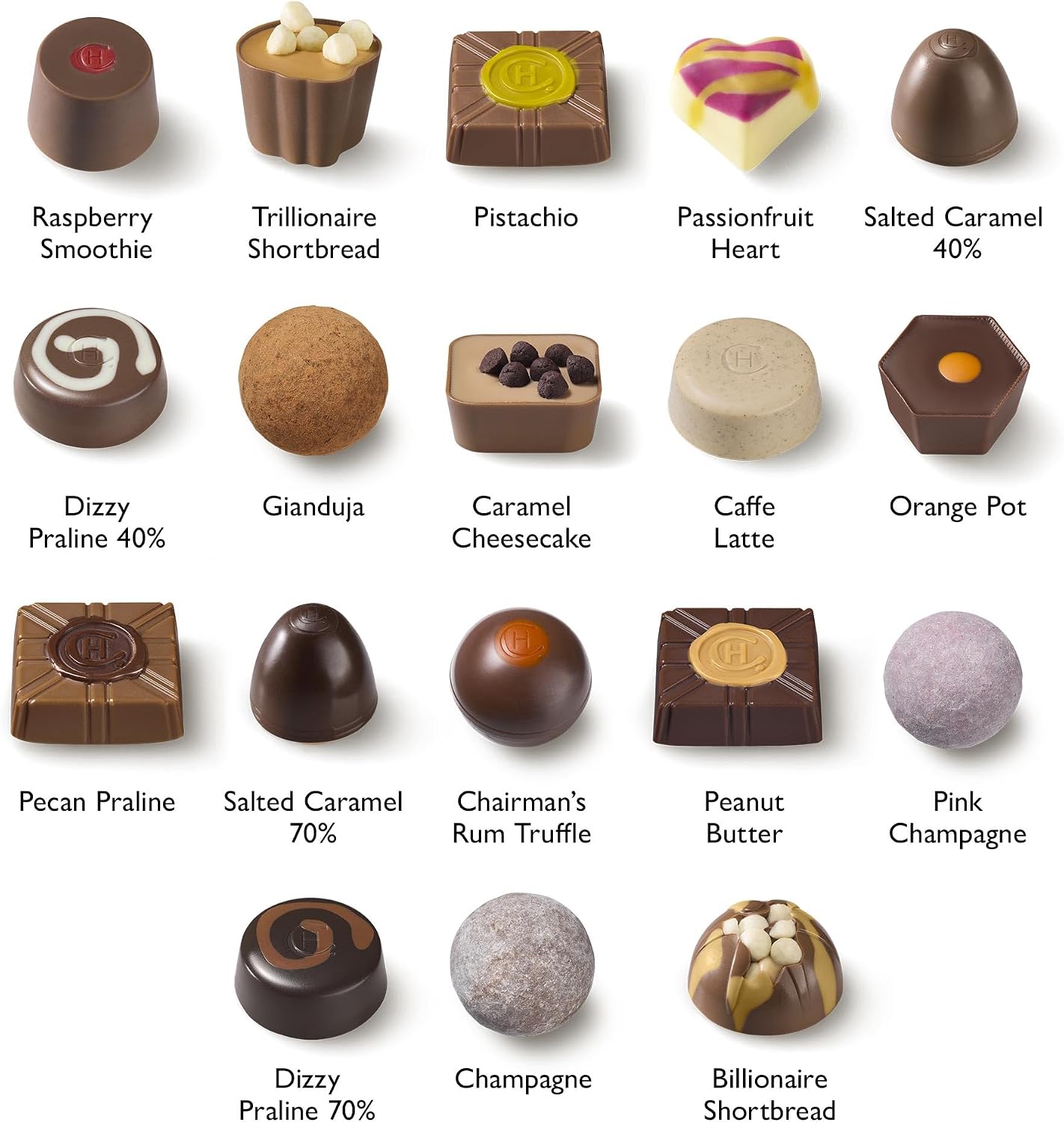 Hotel Chocolat Everything Boxed Selection – 18-Piece, 210g