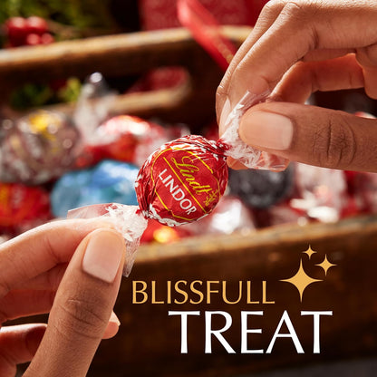 Lindt Lindor Silver Assorted Chocolate Truffles – 1kg Bag