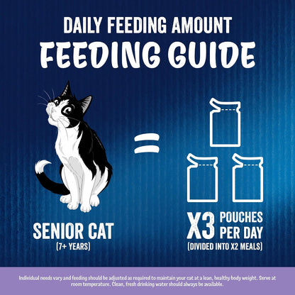 FELIX As Good As It Looks Senior 7+ Mixed in Jelly Wet Cat Food – 120 x 85g