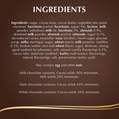 Lindt Selection Extra Fine Continental Chocolate Box Extra Large – 40 Assorted Chocolates 427g