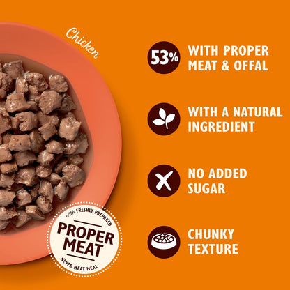 Lily’s Kitchen Tasty Cuts in Gravy Adult Wet Cat Food – 48 x 85g
