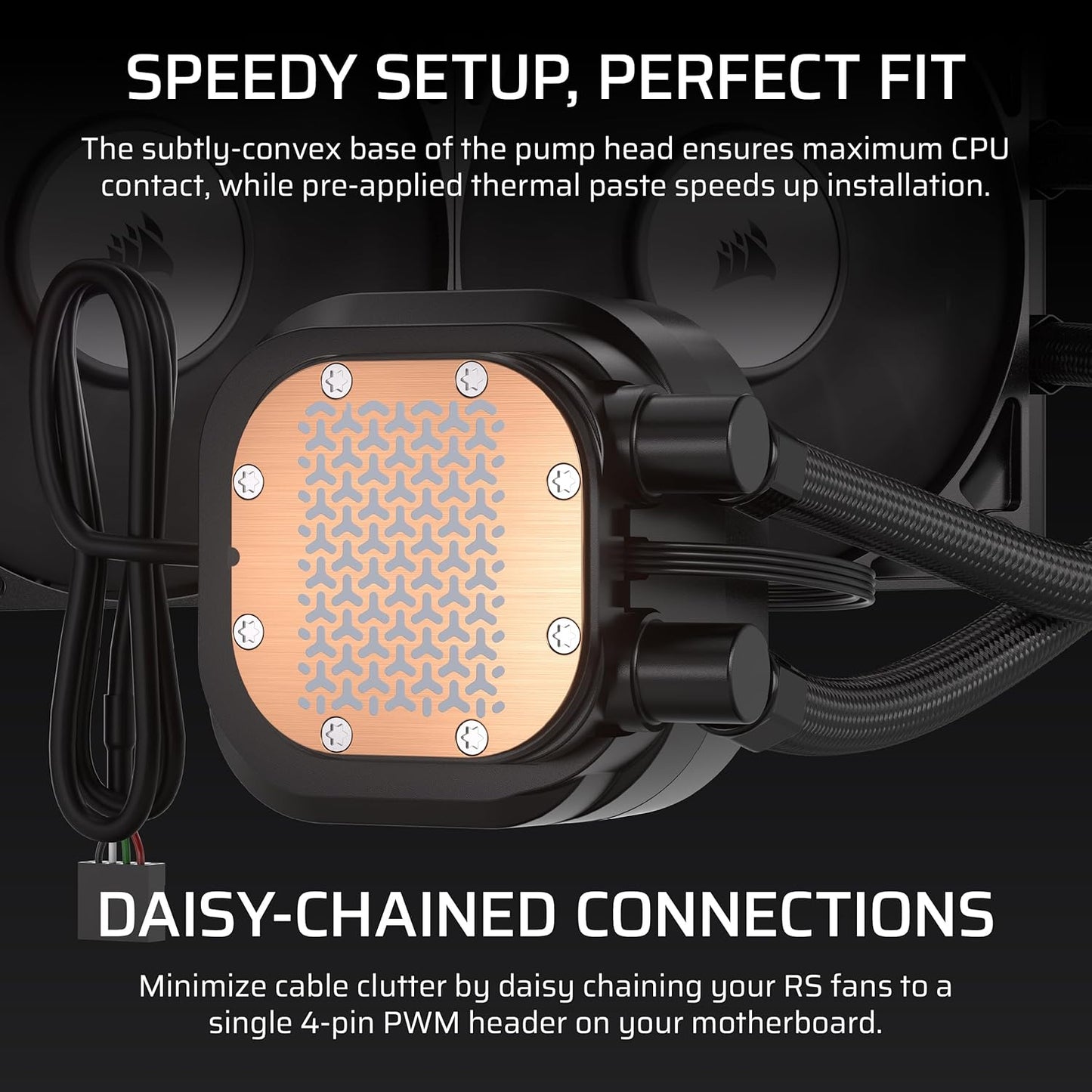 Corsair Nautilus 360 RS LCD Liquid CPU Cooler - 360mm AIO Custom 2.1" IPS Screen (CW-9060099-WW)