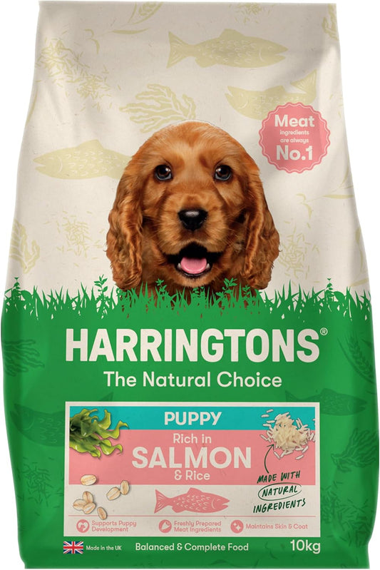 Harringtons Complete Dry Puppy Food Salmon & Rice – 10KG