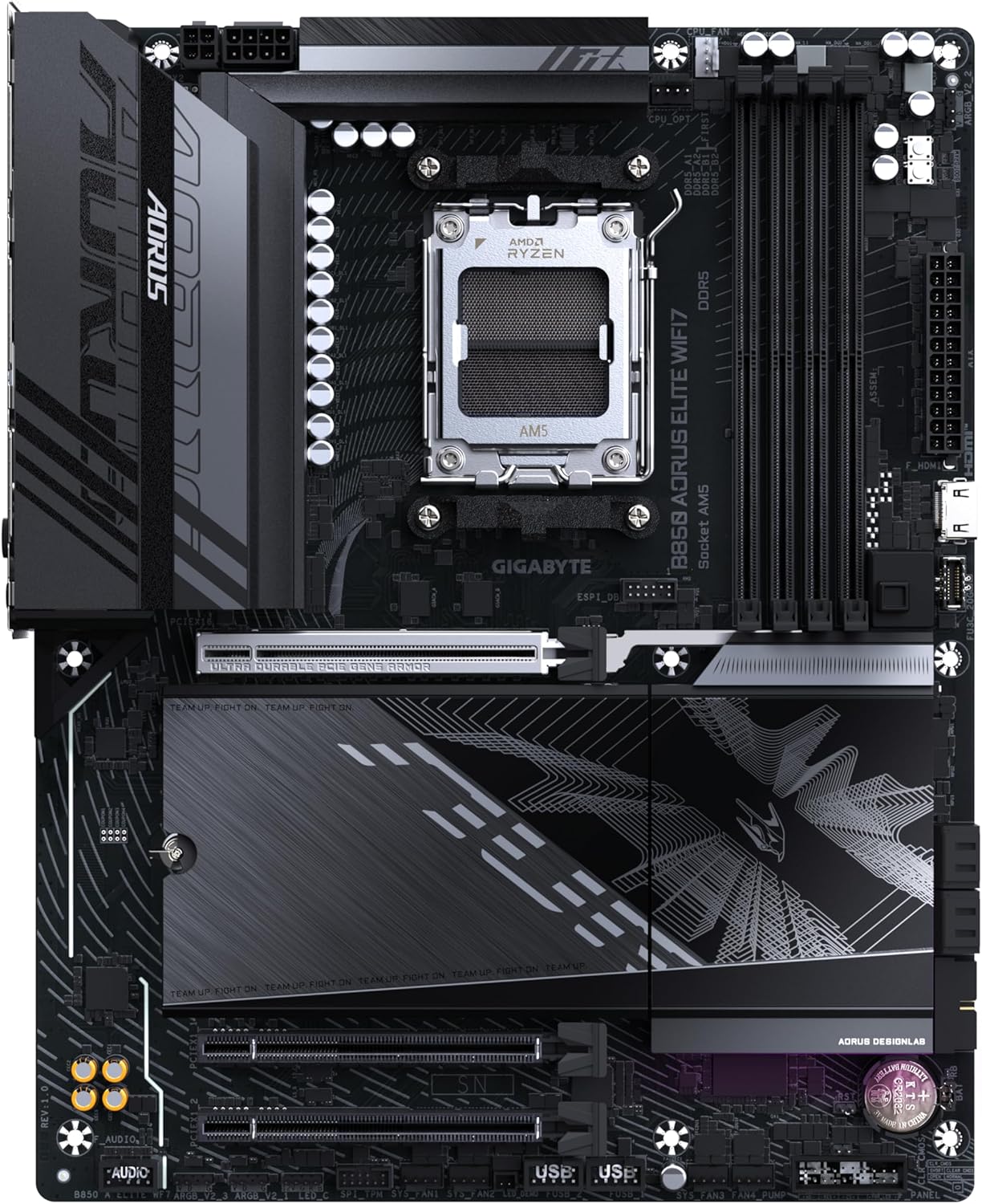 Gigabyte B850 AORUS ELITE WIFI7 AMD Ryzen AM5 ATX Motherboard (B850 AORUS ELITE WIFI7)