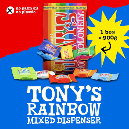 Tony's Chocolonely Tiny Tony's Chocolate Gift Box – 900g, 100 Mini Chocolates