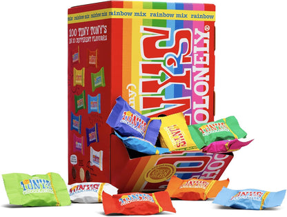 Tony's Chocolonely Tiny Tony's Chocolate Gift Box – 900g, 100 Mini Chocolates