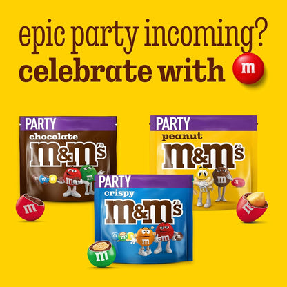 M&M’s Milk Chocolate Crispy Bunny 32-Pack – 29g Each