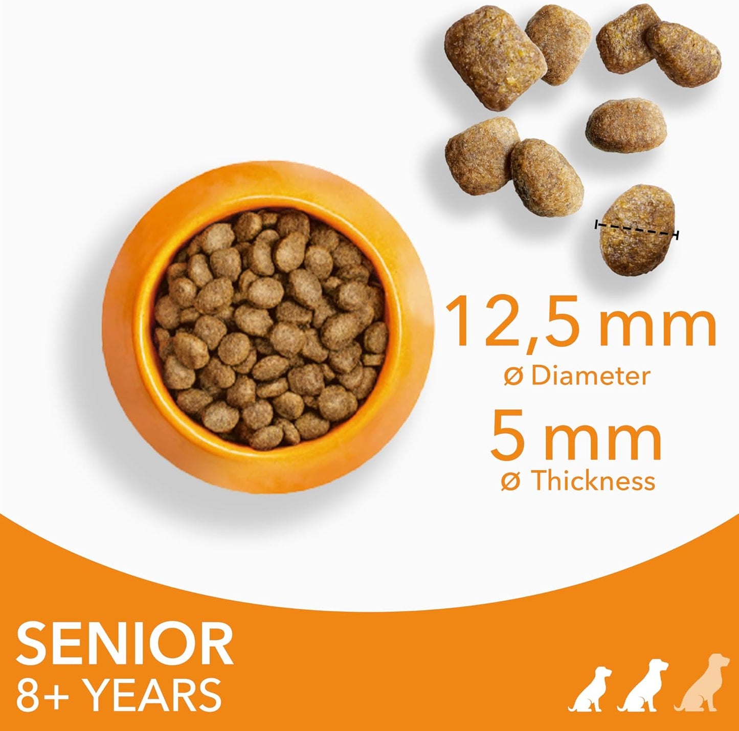 IAMS Senior Small & Medium Complete Dry Dog Food Chicken – 12KG
