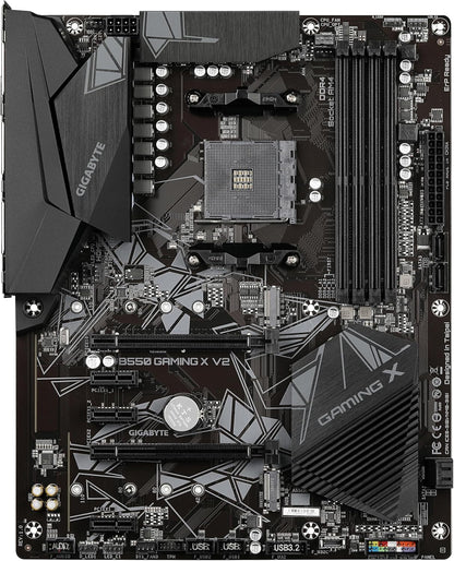 GIGABYTE B550 Gaming X V2 Motherboard (Socket AM4, ATX, DDR4, Dual M.2, GbE LAN)