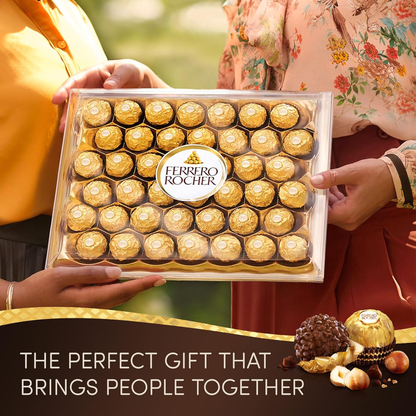 Ferrero Rocher Chocolate Box, 44 Chocolates, 550g
