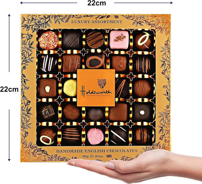 Holdsworth Chocolates Gift Box Luxury Assortment – Classic Chocolate Gift Set 300g