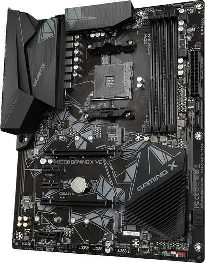 GIGABYTE B550 Gaming X V2 Motherboard (Socket AM4, ATX, DDR4, Dual M.2, GbE LAN)